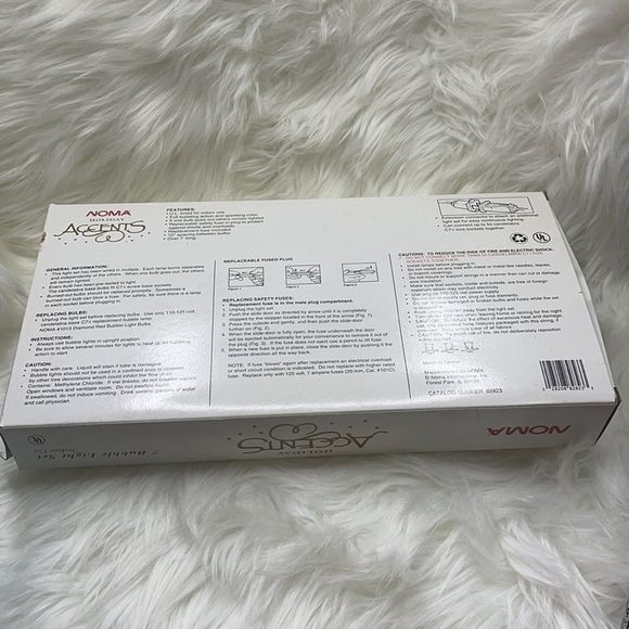 NEW Vintage Noma Christmas Bubble Lights - Picture 5 of 6